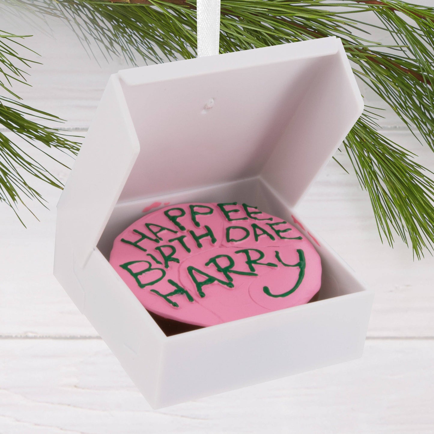 Harry Potter™ - Harry's Pink 11th Birthday Cake Ornament
