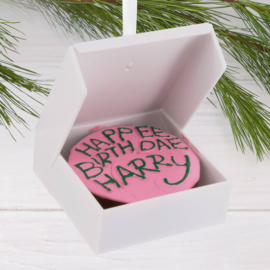 Harry Potter™ - Harry's Pink 11th Birthday Cake Ornament