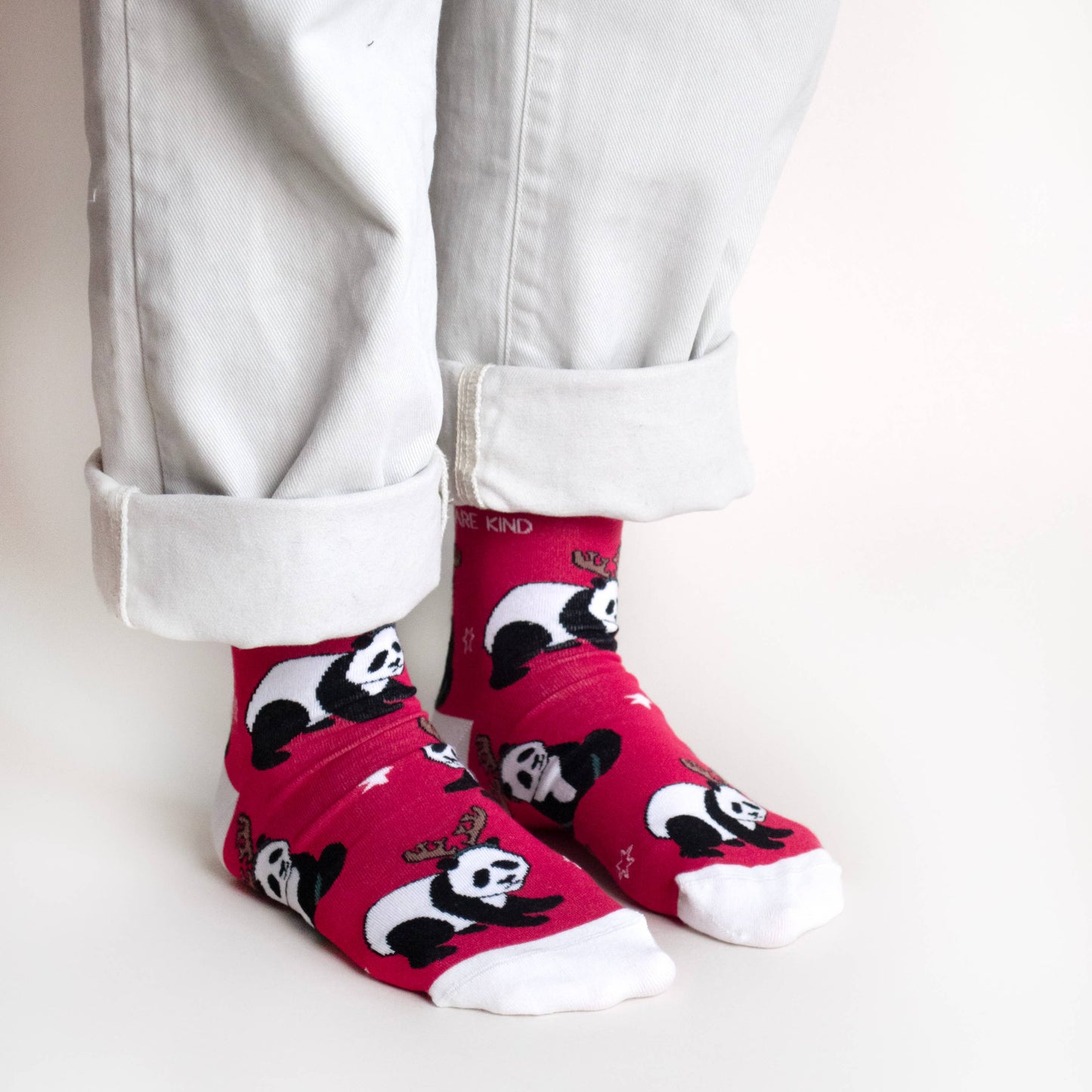 Bamboo Socks - Christmas Panda