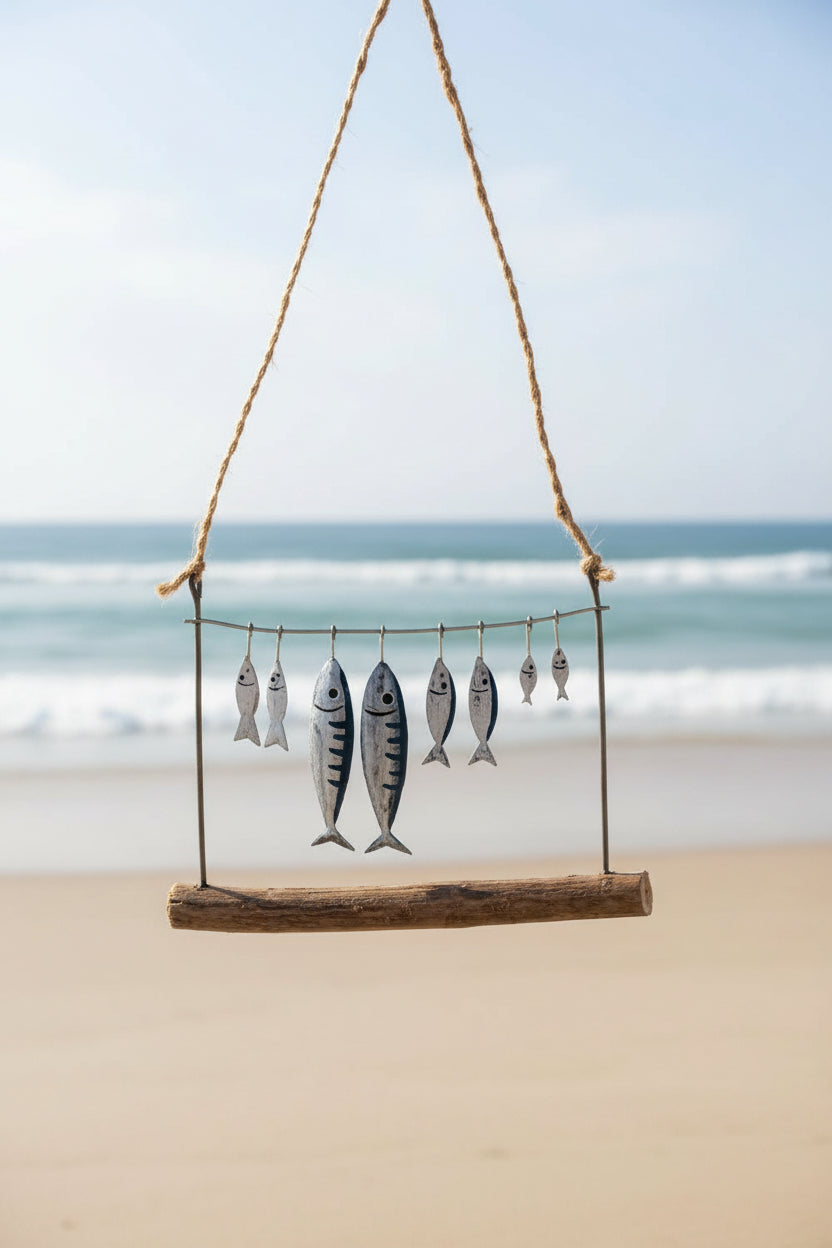 Hanging Fish Drying Decoration