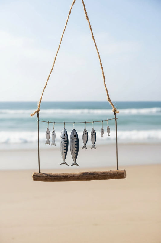 Hanging Fish Drying Decoration