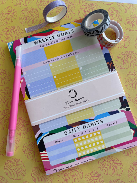 Weekly Goals Notepad