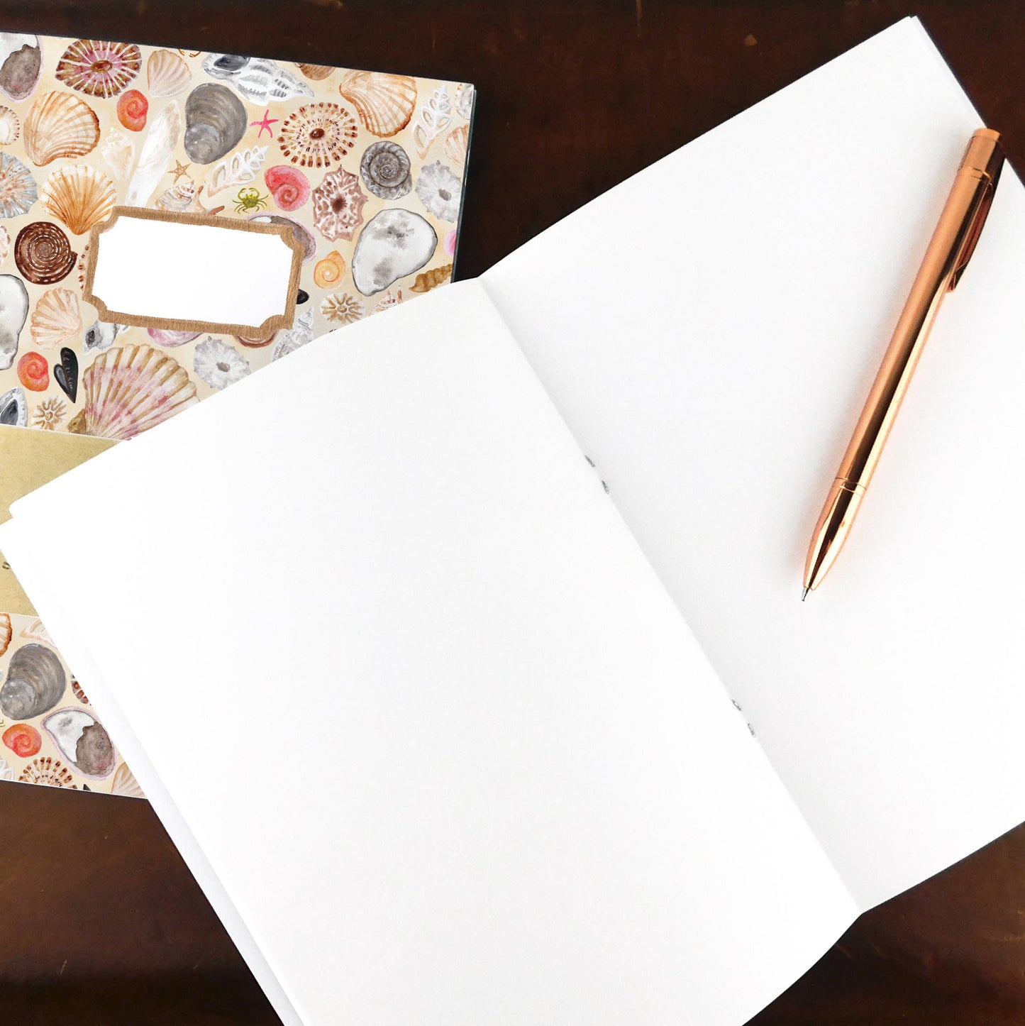 Conchae Sea Shell A5 Notebook