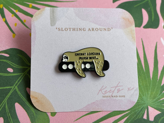 Sloth Pin
