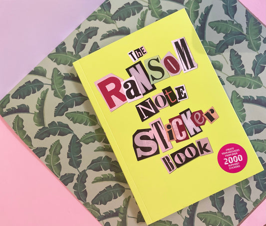 The Ransom Note Sticker Book
