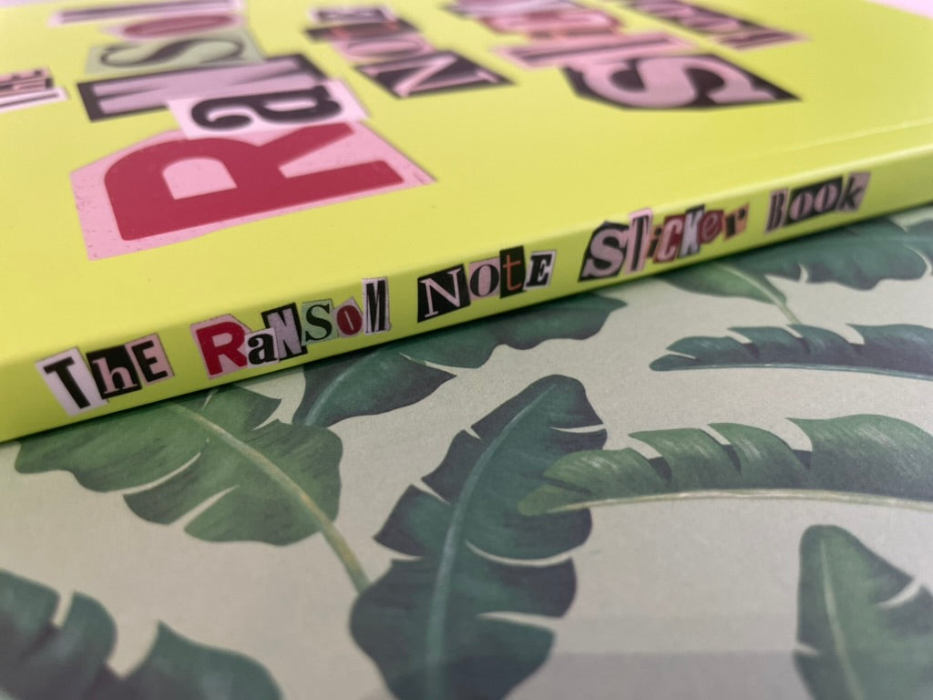 The Ransom Note Sticker Book