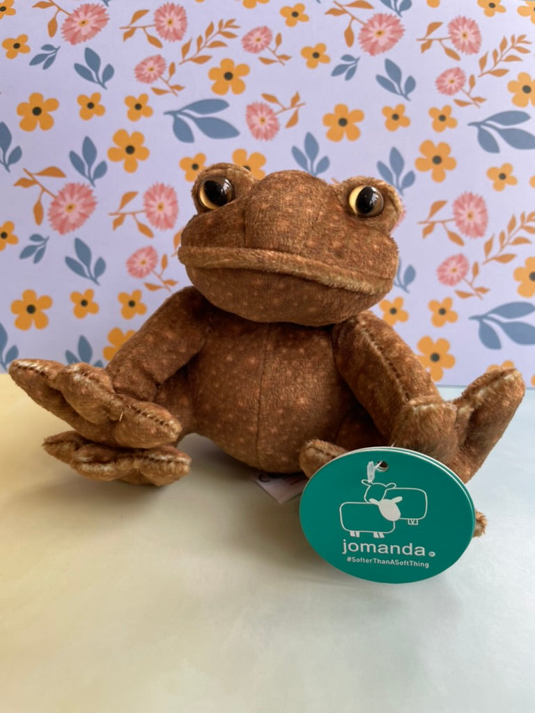 Toad Frog Toy Mini Stuffed Plush baby safe toy- 11cm