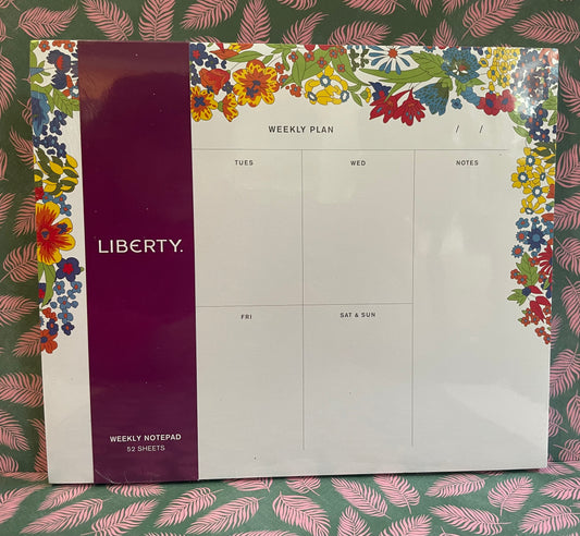 Liberty Margaret Annie Weekly Notepad (Notepad/Sticky Notes)