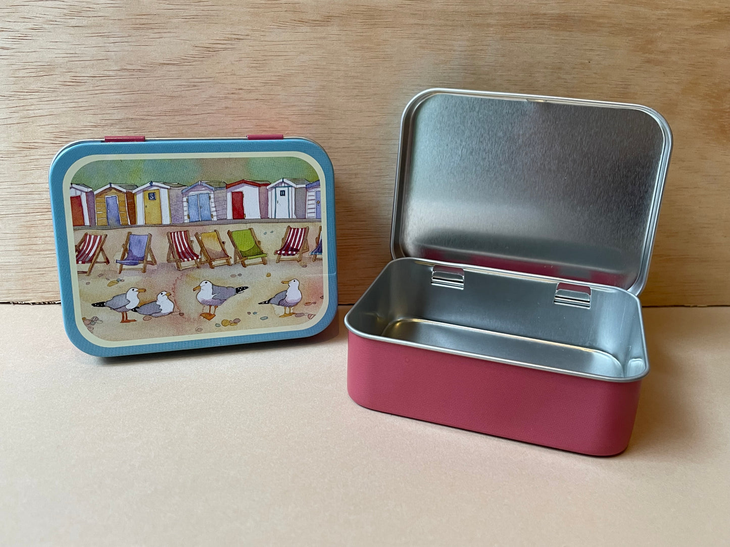 Beach Huts - Mini Tin