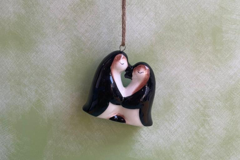 Penguin Love - Hanging Ornament