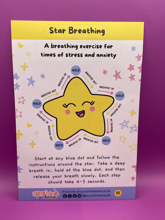Star Breathing - Sticker Sheet