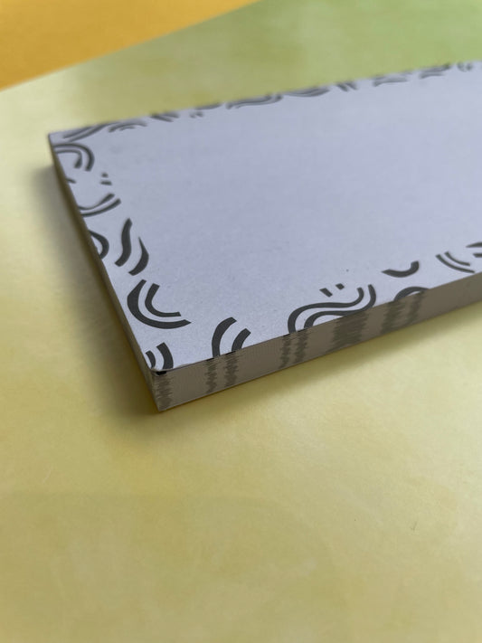 Wavy Detail Sticky Notes