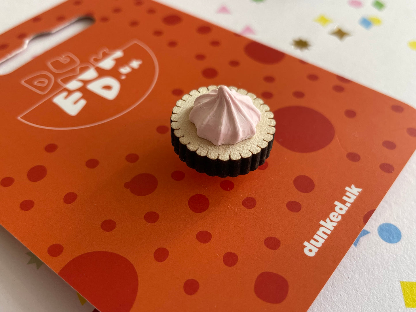 Iced Gem Pin (pink)