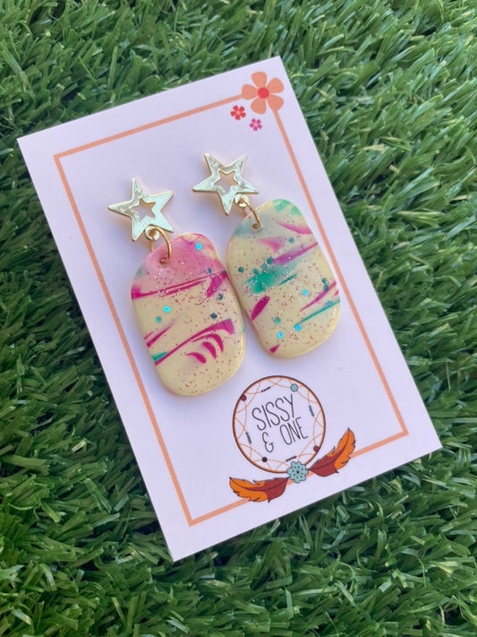 Fairy Burst Sparkle - Earrings