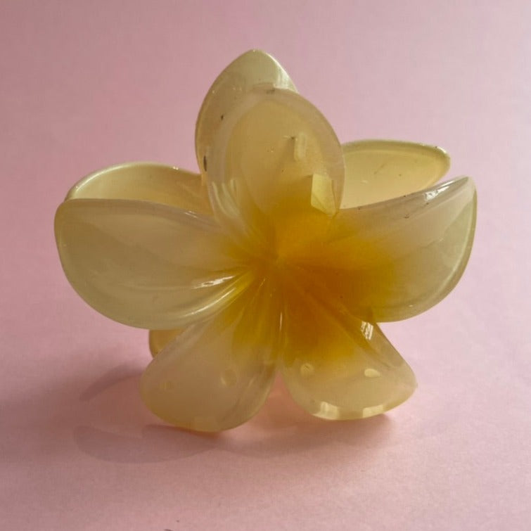 Coloured Lily Flower Claw Clip