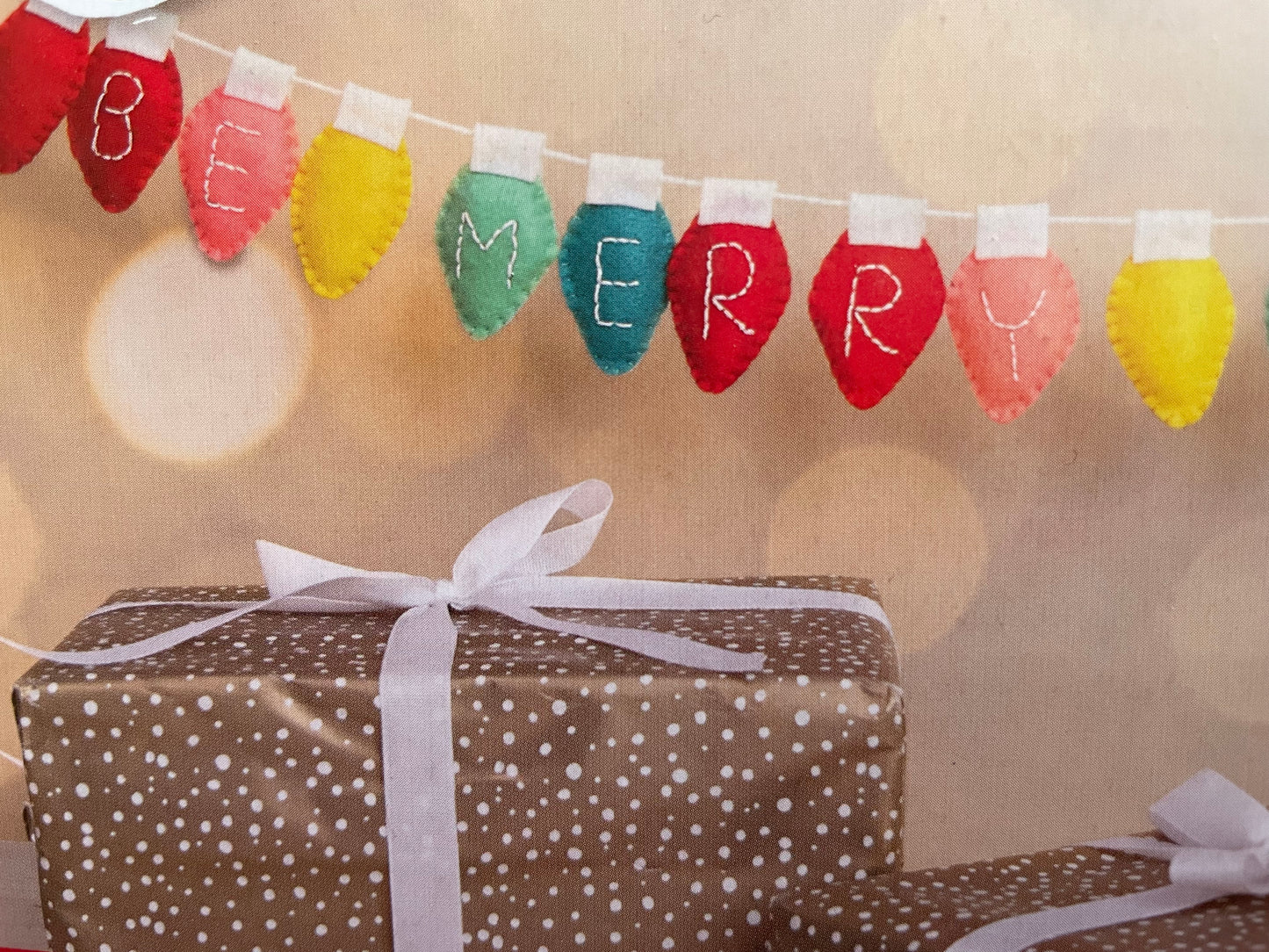 Felt Garland - Be Merry & Bright