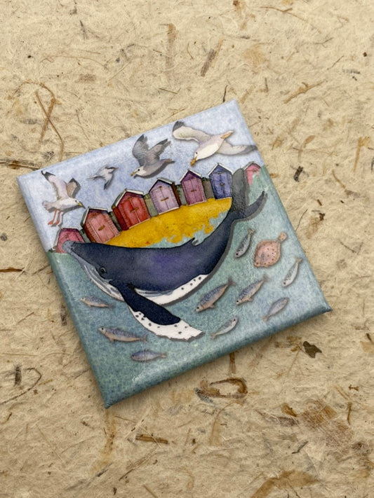 Sealife Whale Magnet