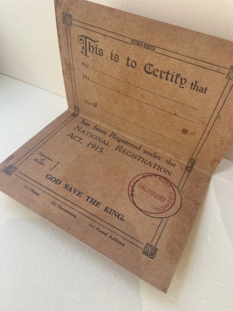 Wartime Memorabilia (Replica)