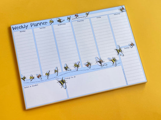 Bumble Bees Weekly Planner