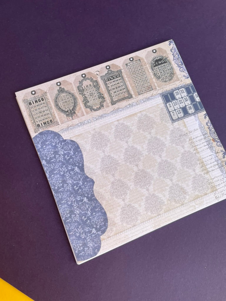 Scrapbook Papers - Red, White, Blue