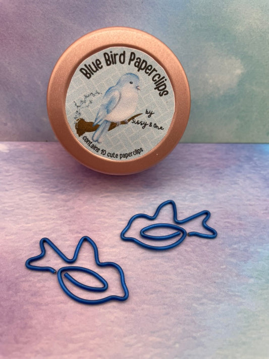 Paperclips - Blue Birds