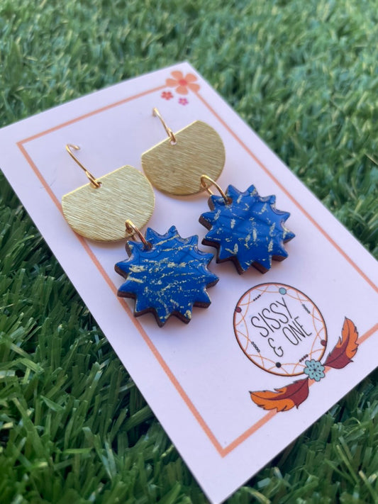 The Cobalt Jazz - Earrings