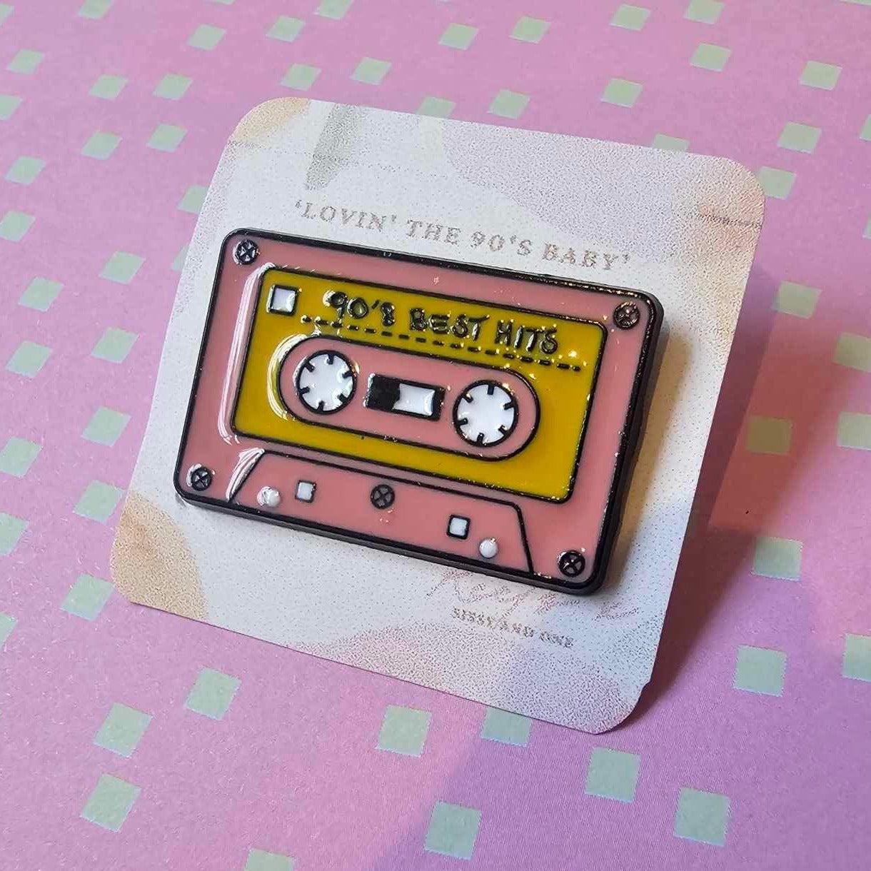 90s Casette Pin
