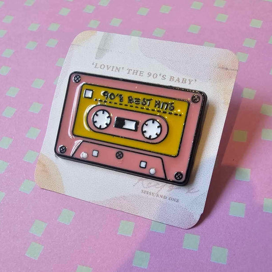 90s Casette Pin