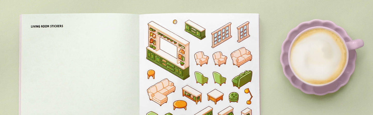 Cute 'N' Cozy Sticker Therapy