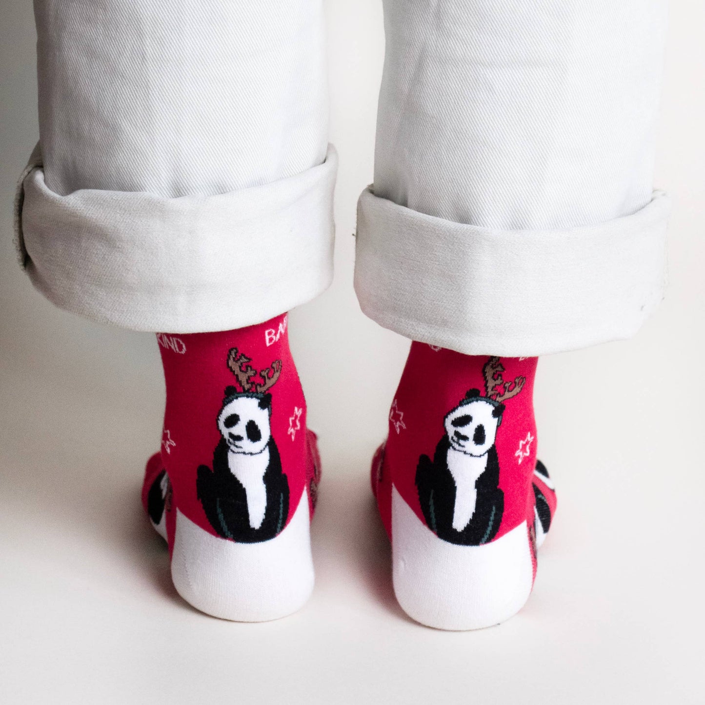 Bamboo Socks - Christmas Panda